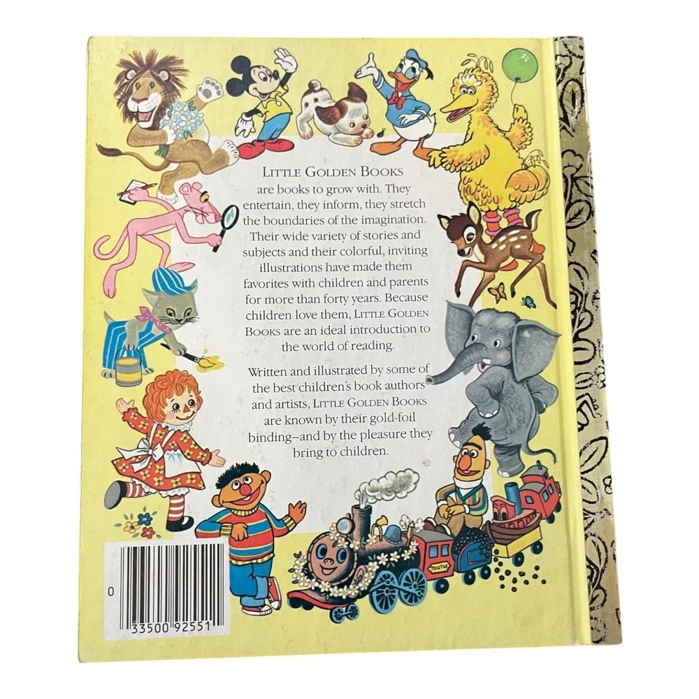 Vintage Scuffy The Tugboat Little Golden Book 1974 Edition Children's Classic